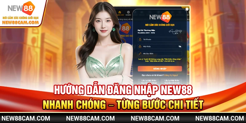 Hướng dẫn đăng nhập New88 nhanh chóng – từng bước chi tiết