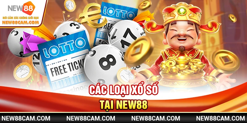 Các loại xổ số tại New88
